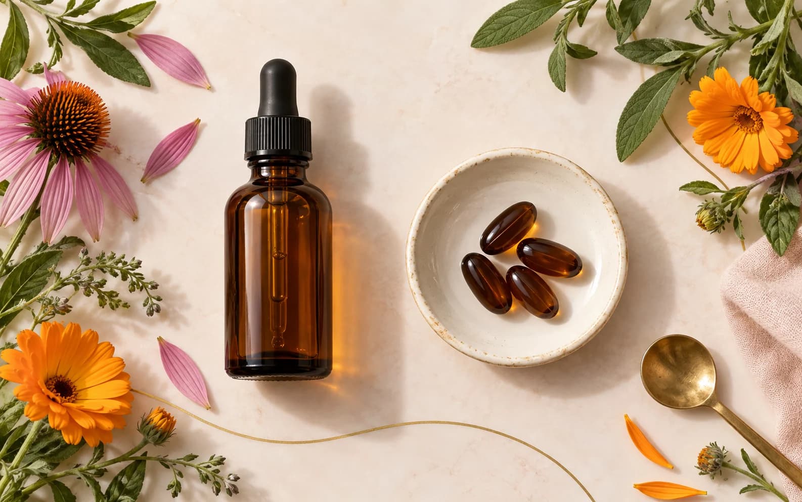 A calm IRIDISYN editorial scene representing a considered wellness decision